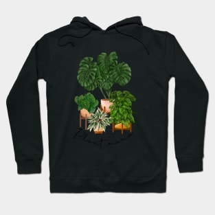 Plant Mama, House Plants Collection Illustration Hoodie